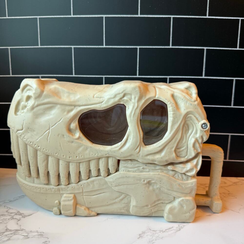 Midwood Brands T-Rex Dinosaur Skull Lunch Box Storage Case